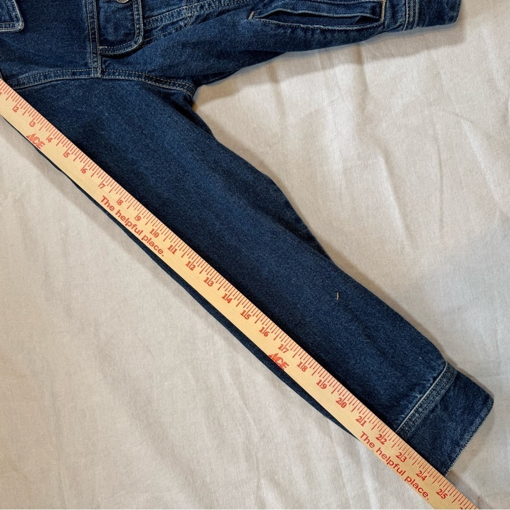 Tommy Hilfiger Dark Blue Classic Denim Jean Jacket - Picture 6 of 8